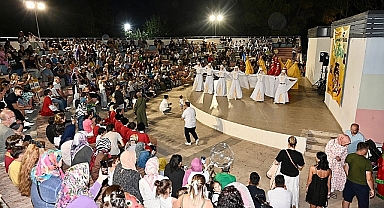 Biga Belediyesi Uluslararası Halk Oyunları Festivali sona erdi