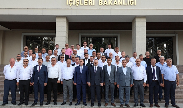 Çanakkale Esnaf ve Sanatkârlar Odaları Birliği Turan’ı ziyaret etti