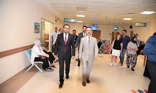 Vali Aktaş; "Yeni Cihaz Çanakkale Çanakkale Devlet Hastanesine  hayırlı olsun"