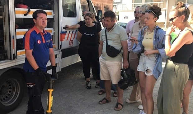 AFAD Gelibolu'da Deprem Eğitimi Düzenledi