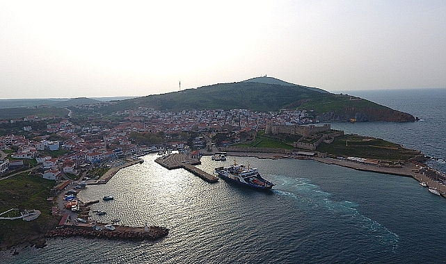Bozcaada'da Polente Feneri'ne Yangın Riskine Karşı Giriş Yasağı