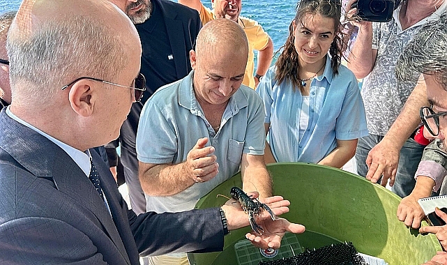 Istakoz Yetiştirme Projesine YÖK Başkanı'ndan destek