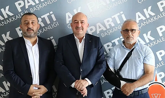 Ayhan Gider'den Yeni İl Başkanına Ziyaret
