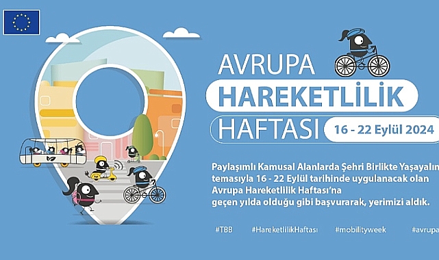 Çanakkale Belediyesi Avrupa Hareketlilik Haftası Etkinlikleri Başlıyor.
