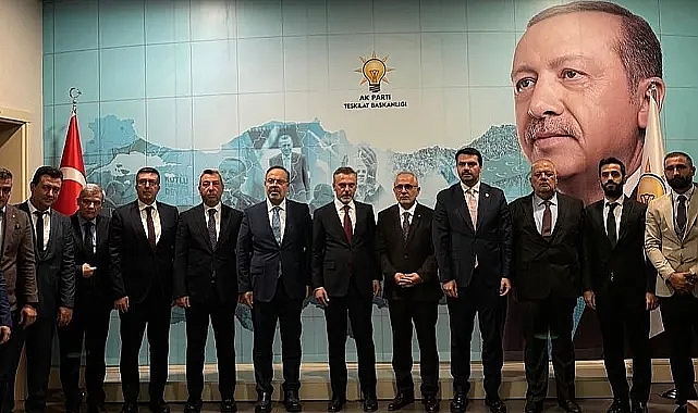 AK Parti'de ilçe başkanları belli oldu