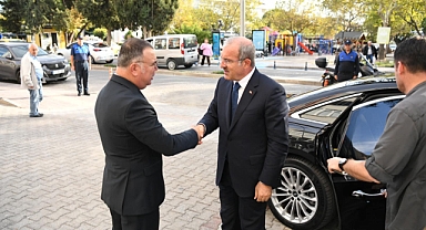 Başkan Arslan,  Vali Totoman'ı Ağırladı