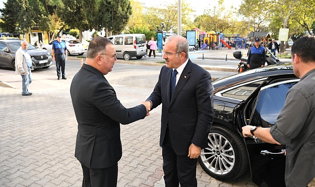 Başkan Arslan,  Vali Totoman'ı Ağırladı