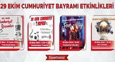 Çanakkale Belediyesi,  29 Ekim Cumhuriyet Bayramı Etkinliklerine Davet Ediyor