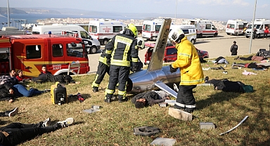 Çanakkale'de  Uçak Kazası Tatbikatı Yapılacak!