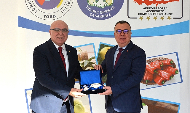 BAŞKAN ARSLAN'DAN BAŞKAN DENİZ'E İADE-İ ZİYARET