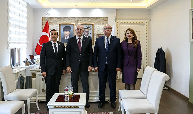 BAŞKANLARDAN VALİ ÖMER TORAMAN’A ZİYARET