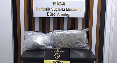 Biga'da Uyuşturucu ile yakalanan  3 şüpheli tutuklandı!