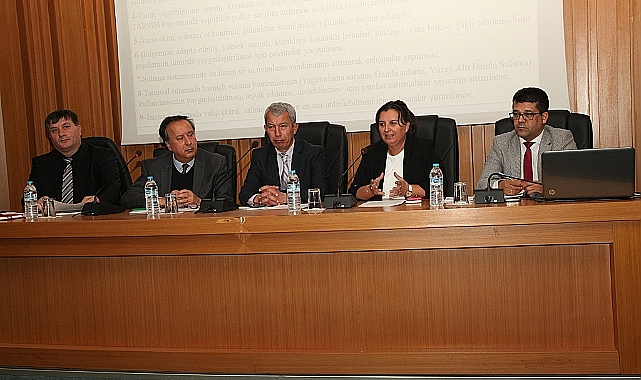 Çanakkale'de artan kuraklık tehdidine karşı kapsamlı önlemler ele alındı.