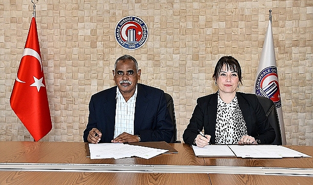 ÇOMÜ İle Zanzibar Üniversitesi Arasında Akademik İş Birliği Protokolü İmzalandı.