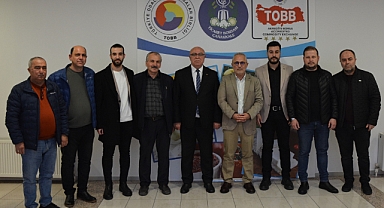 AK Parti İl Yönetimi, ÇTB Yönetimini Ziyaret Etti