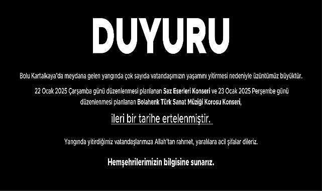 Çanakkale Belediyesi Bazı Etkinlikleri İptal Etti