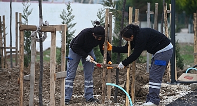 Çanakkale'de  Bisikletli Yaşam Parkı Projesi Tüm Hızıyla Sürüyor