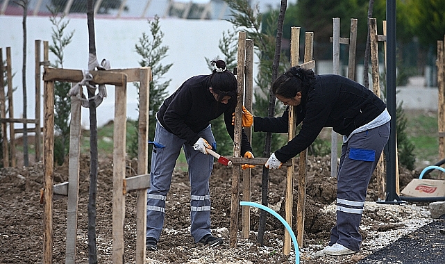 Çanakkale'de  Bisikletli Yaşam Parkı Projesi Tüm Hızıyla Sürüyor