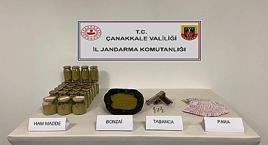 Ezine İlçesinde Uyuşturucu Operasyonu