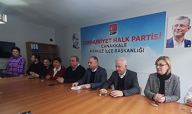 CHP Çanakkale'de  Eğitim Sistemi'nin Sorunlarını Eleştirdi