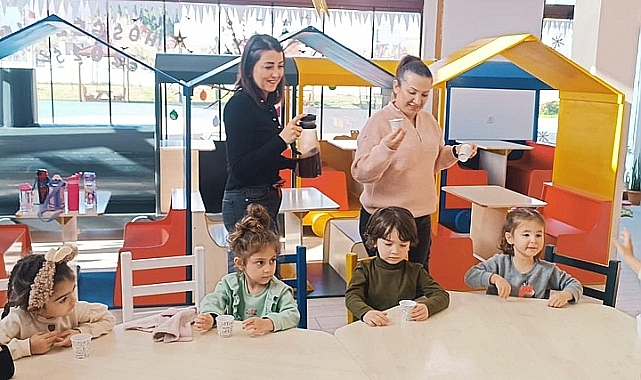Kepez Belediyesi Çocuk Kültür Evi'nde sıcak çikolata keyfi!