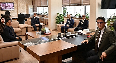 Kore Ataşeliğinden, ÇOMÜ Rektörü Erenoğlu'na Ziyaret