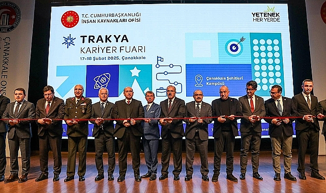 Çanakkale'de Trakya Kariyer Fuarı başladı