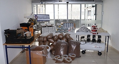 Biga İlçesinde  327 kilo kaçak tütün ele geçirildi