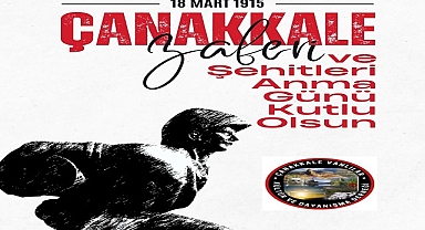 Halis Keskin, 18 Mart Çanakkale Zaferi'nin 110. yıl dönümü dolayısıyla bir mesaj yayımladı.