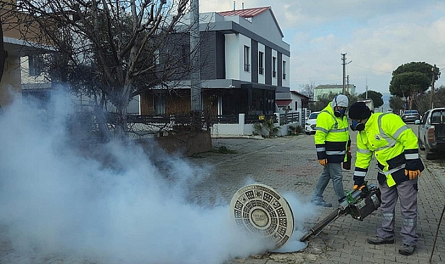 Kepez Belediyesi'nden ilaçlama çalışması