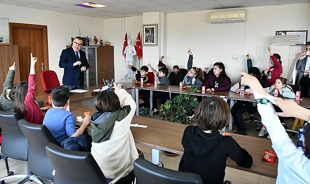 Başkan Arslan, Kolej Öğrencilerinin Sorularını Yanıtladı