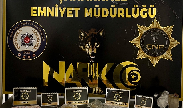 Çanakkale'de Uyuşturucu Operasyonu 2 Tutuklama...