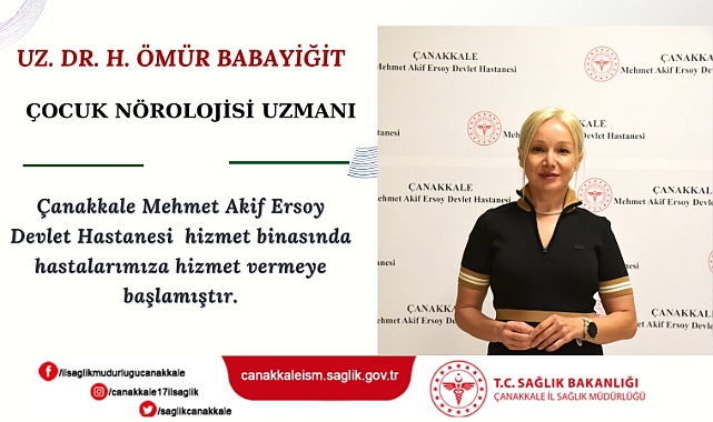 Çocuk Nörolojisi Uzmanı Dr. Hatice Babayiğit Göreve Başladı