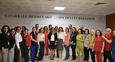 Çanakkale Mehmet Akif Ersoy Devlet Hastanesi’nde Hemşireler Günü  Kutlandı.
