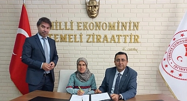 Çanakkale'de  "Örnek Hayvansal Gübre Deposu Yapımı" Sözleşmesi İmzalandı.