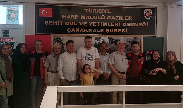 Şehit Aileleri ve Koruma Altındaki Çocuklar Çanakkale'de Tarihi Bir Gün Yaşadı.