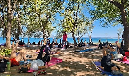 Kepez’de Deniz Havası Eşliğinde Spor Keyfi!