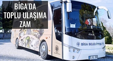 Biga İlçesinde  En Pahalı Toplu Taşıma Hizmeti