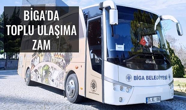 Biga İlçesinde  En Pahalı Toplu Taşıma Hizmeti