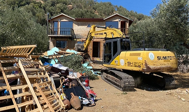 Çanakkale’de 22 Kaçak Yapı Yıkıldı