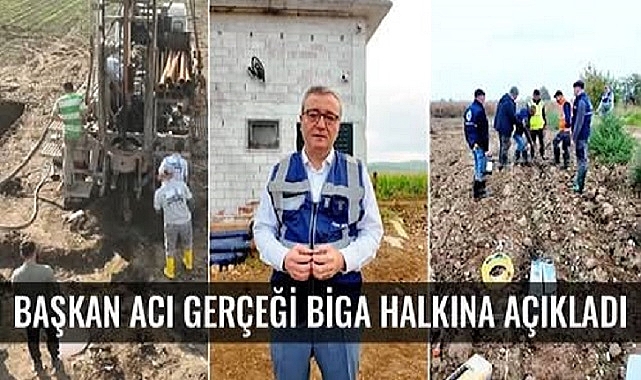 Başkan Şen, Biga’da Su Sıkıntısı Büyüyor: “Kuyularımız Can Çekiyor”