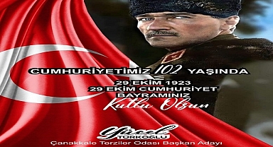 Türkoğlu'ndan anlamlı Cumhuriyet mesajı: "Cumhuriyet, emeğimizin teminatıdır!"