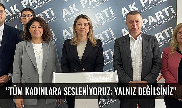 AK Parti Kadın Kolları’ndan 81 İlde “Şiddete Sıfır Tolerans” Mesajı