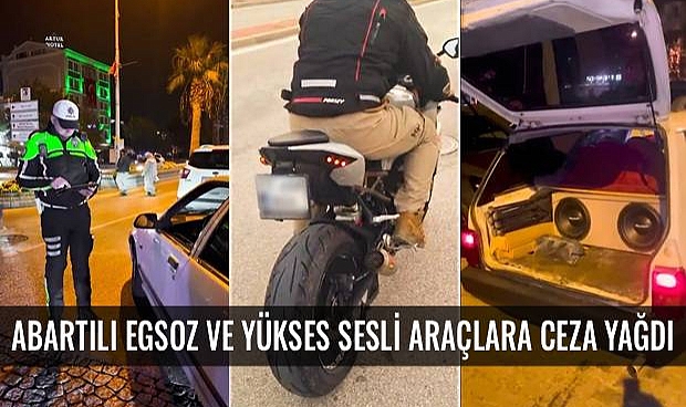 Çanakkale’de Gürültü ve Abartı Egzoz Denetimi: 28 Sürücüye Ceza