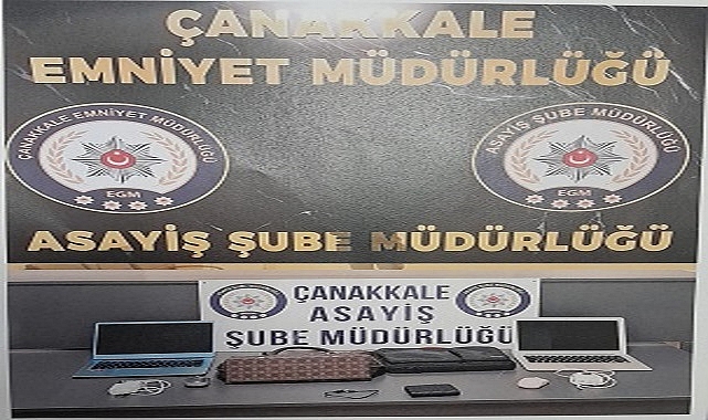 Çanakkale Polisi Hırsızlık Zanlısına Geçit Vermedi