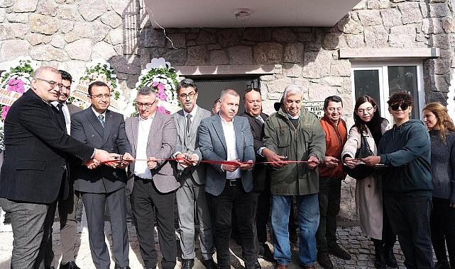Ayvacık-Babakale Köyünde  Yapımı Tamamlanan Yeni Sağlık Evi Açıldı