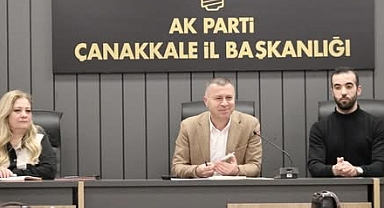 AK Parti Çanakkale İl Yürütme ve Yönetim Kurulu Toplandı