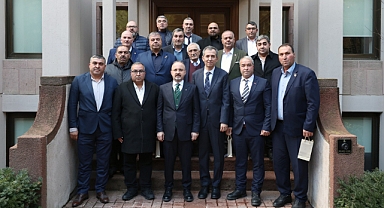 Bülent Turan, Çanakkaleli Alevi Toplumu Temsilcilerini Çankaya Köşkü’nde Ağırladı