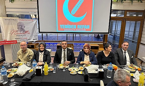 Yeniden Refah Partisi Çanakkale İl Başkanı Yüzbaşı'ndan Anlamlı Açıklama, "Erbakan Hocamızın İzinde Kararlılıkla Yürüyoruz"