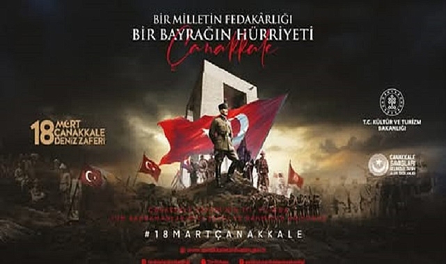 18 Mart’ın 111. Yılına Özel Tema: “Bir Milletin Fedakârlığı, Bir Bayrağın Hürriyeti”